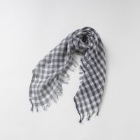 ネイビー チェック